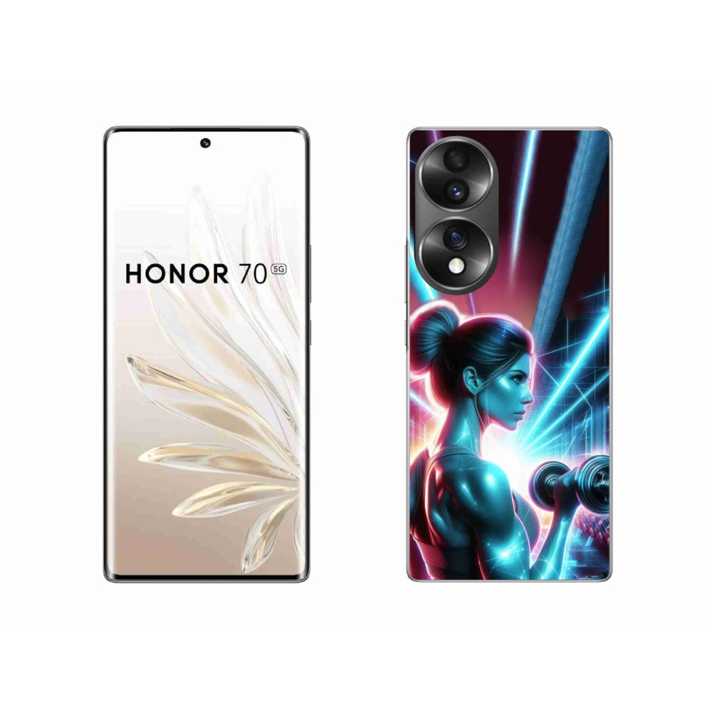 Gélový kryt mmCase na Honor 70 - posilňovanie