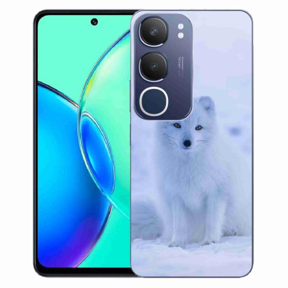 Gélový kryt mmCase na Vivo Y19s - polárna líška