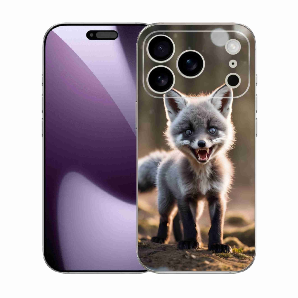 Gélový kryt mmCase na iPhone 17 Pro - rozzúrená líška