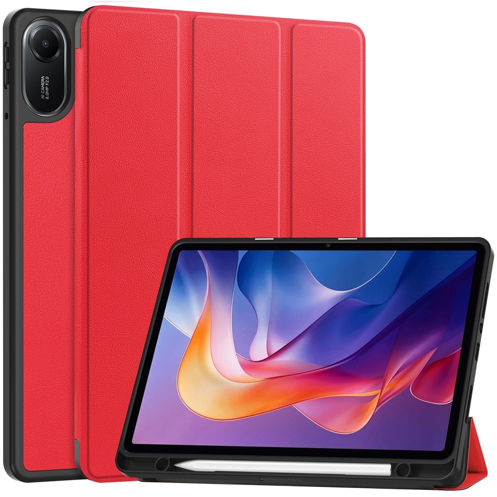 Cases chytré zatváracie púzdro na Xiaomi Redmi Pad 2 - červené
