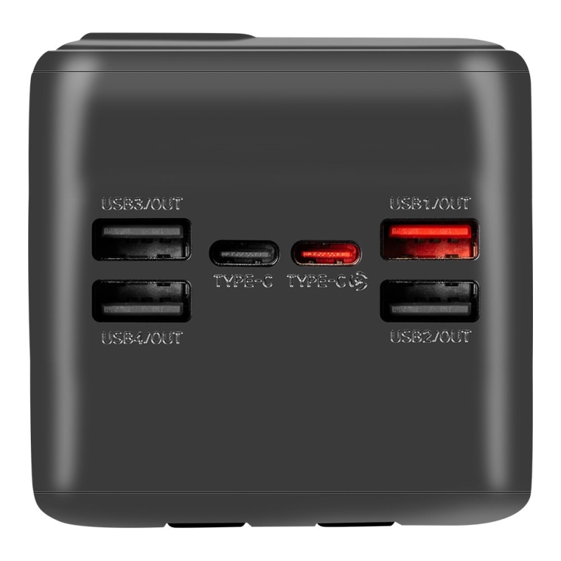 OBAL:ME CablePulse Powerbanka 50 000 mAh 22,5 W čierna