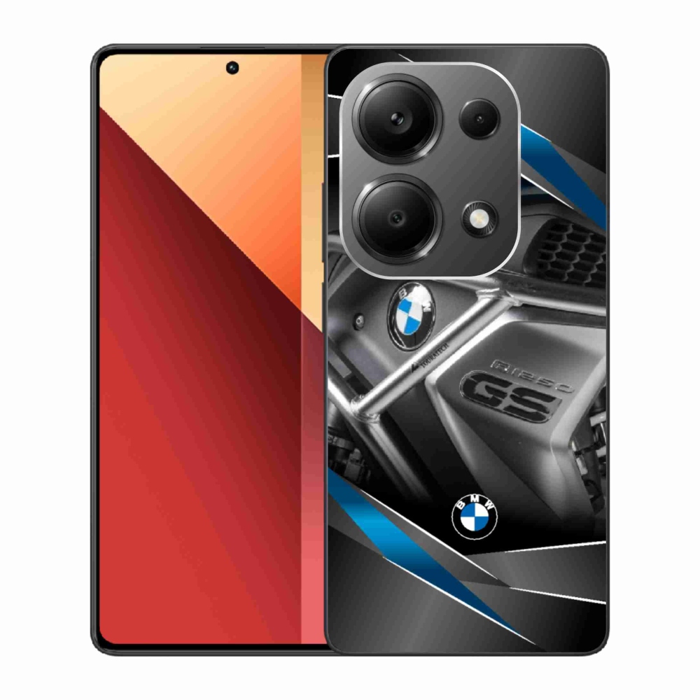 Gélový kryt mmCase na Xiaomi Redmi Note 13 Pro 4G/Poco M6 Pro - motorka bmw