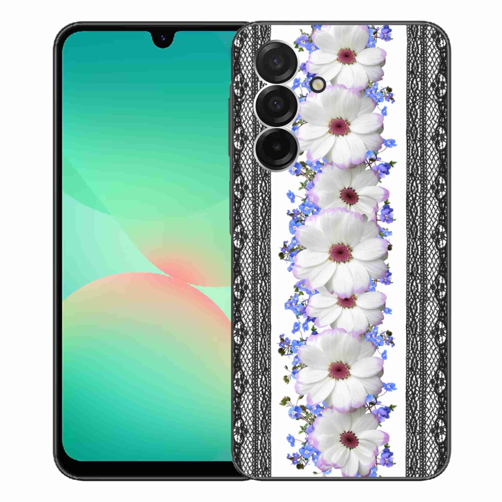 Gélový kryt mmCase na Samsung Galaxy A26 5G - kvety 8