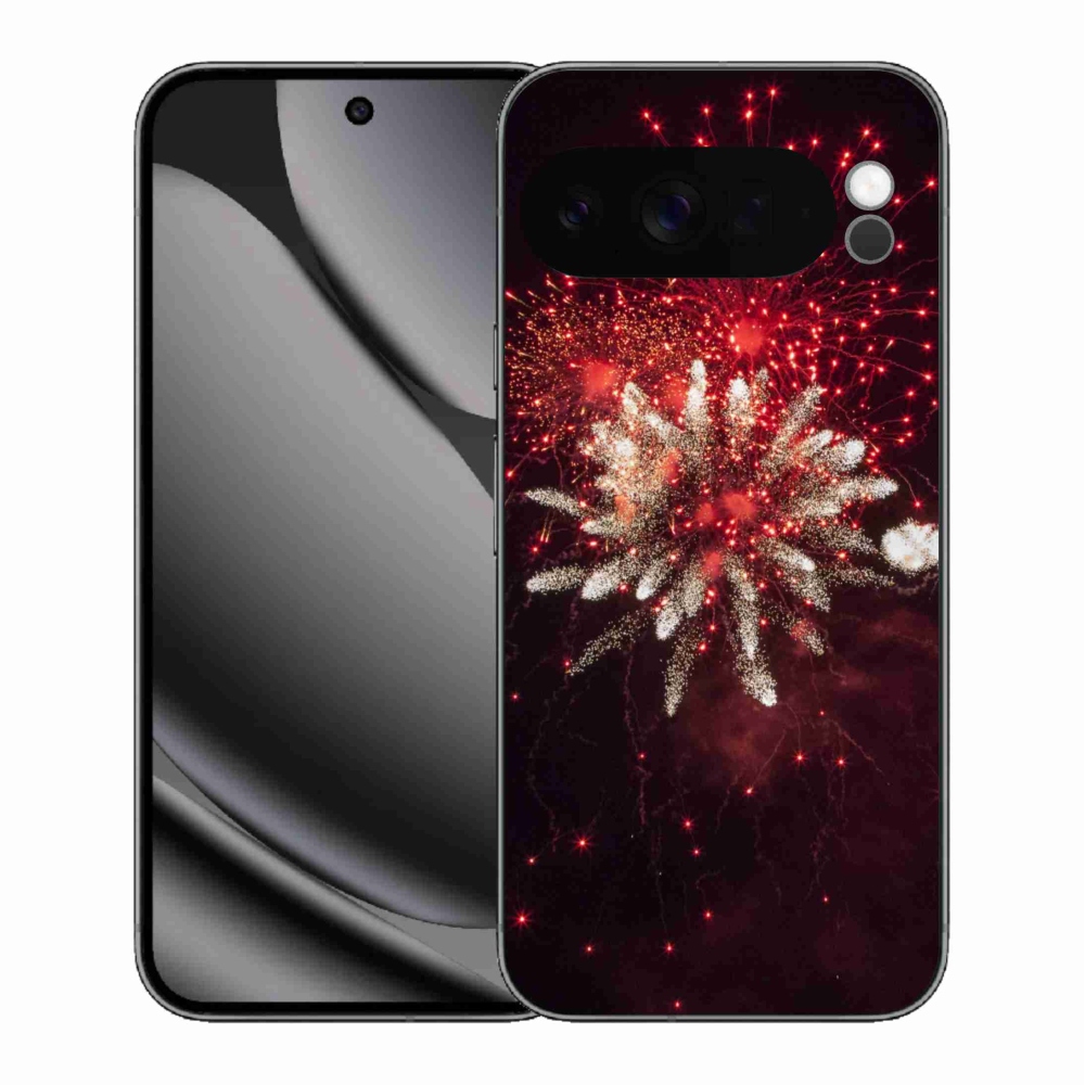 Gélový kryt mmCase na Google Pixel 10 Pro XL - ohňostroj