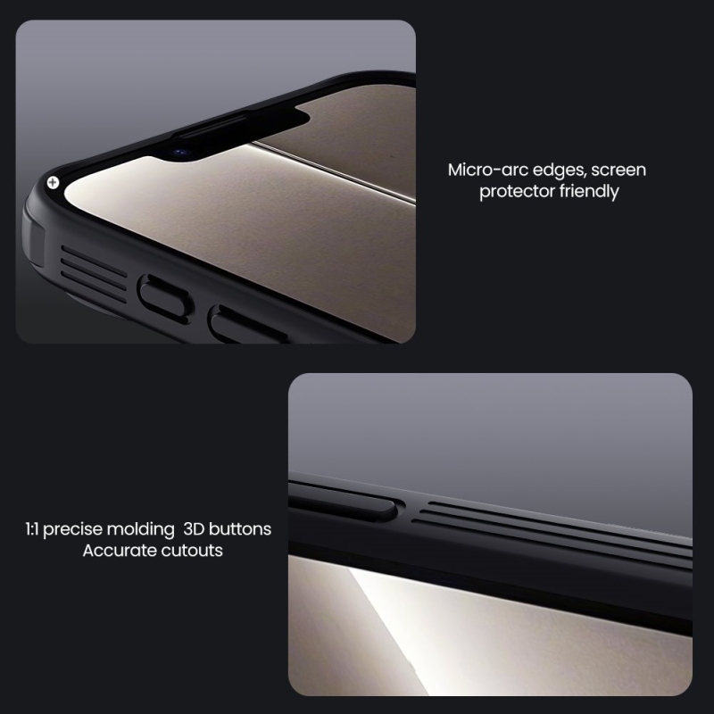 Nillkin CamShield PRO Magnetic Zadný Kryt pre Apple iPhone 16e Black