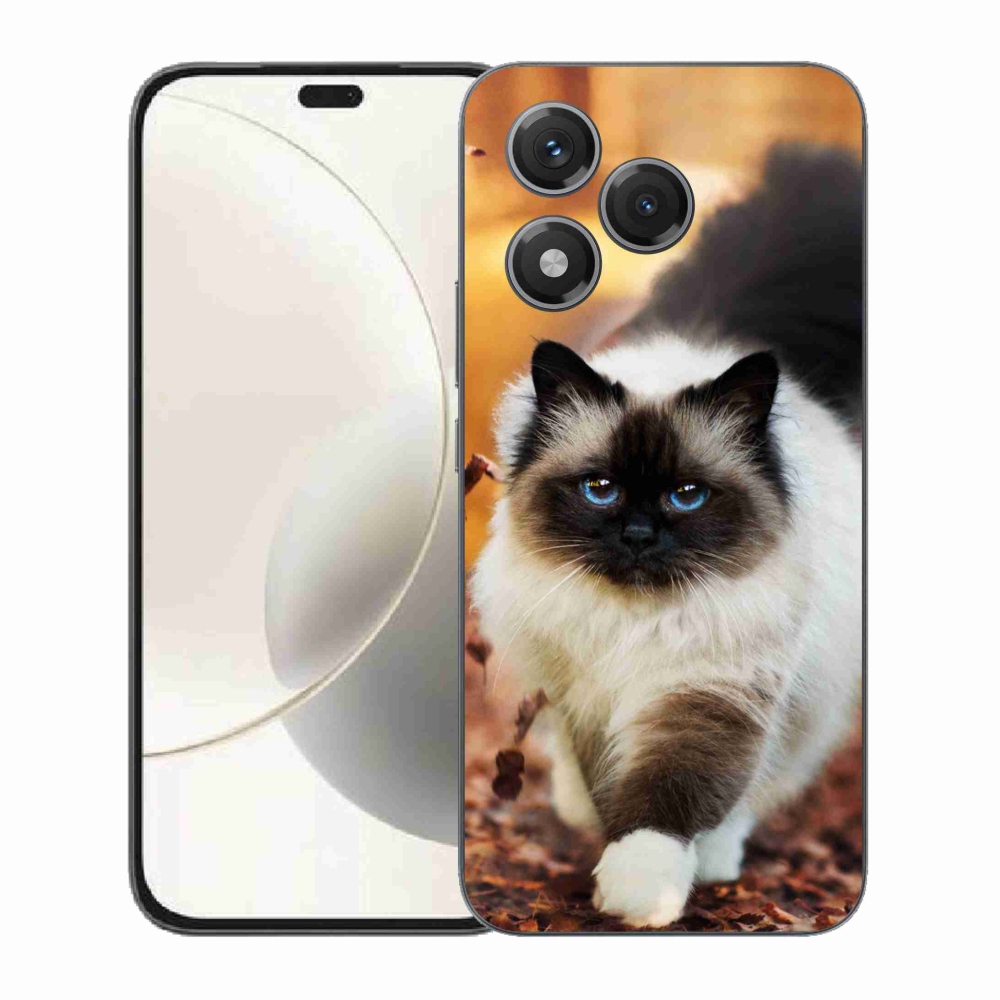Gélový kryt mmCase na Honor 400 Lite - mačka