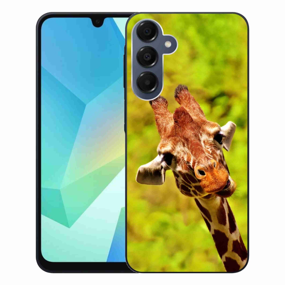 Gélový kryt mmCase na Samsung Galaxy A16 4G/5G - žirafa