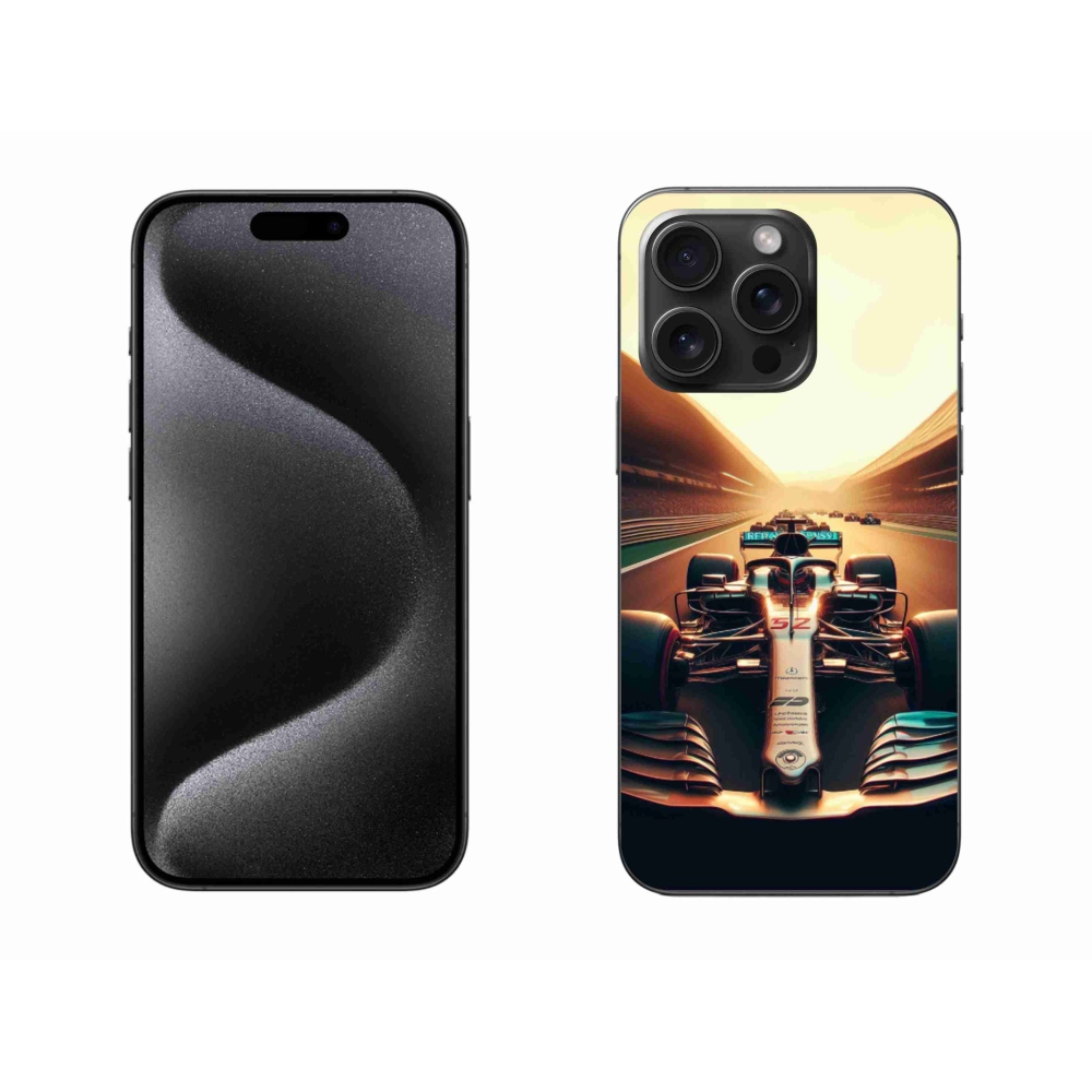 Gélový kryt mmCase na iPhone 15 Pro Max - formula 1