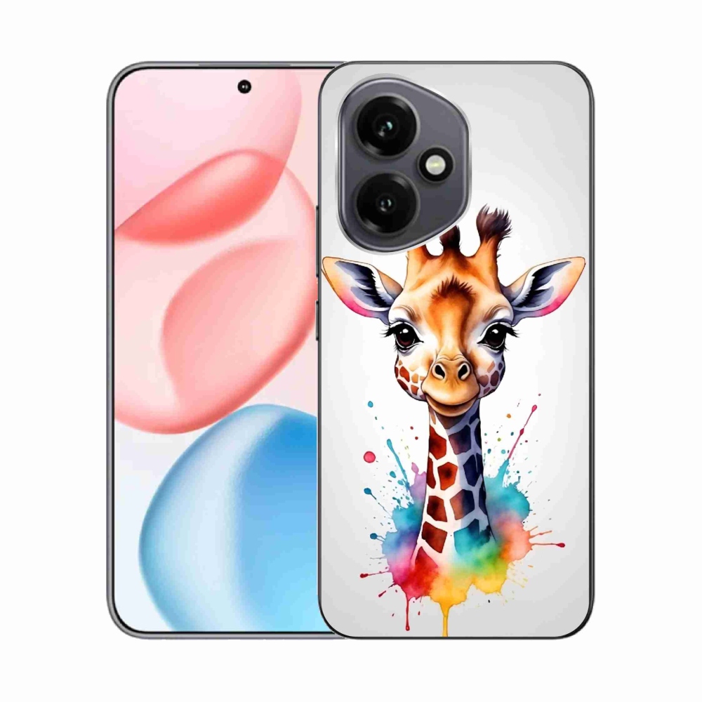 Gélový kryt mmCase na Honor 400 - žirafa 1