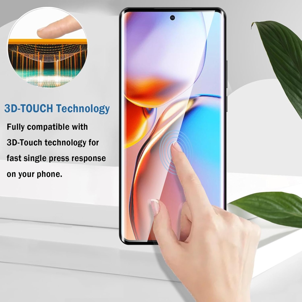 3D celoplošné tvrdené sklo (lepidlo iba na hranách) na Motorola Edge 70 Fusion 5G