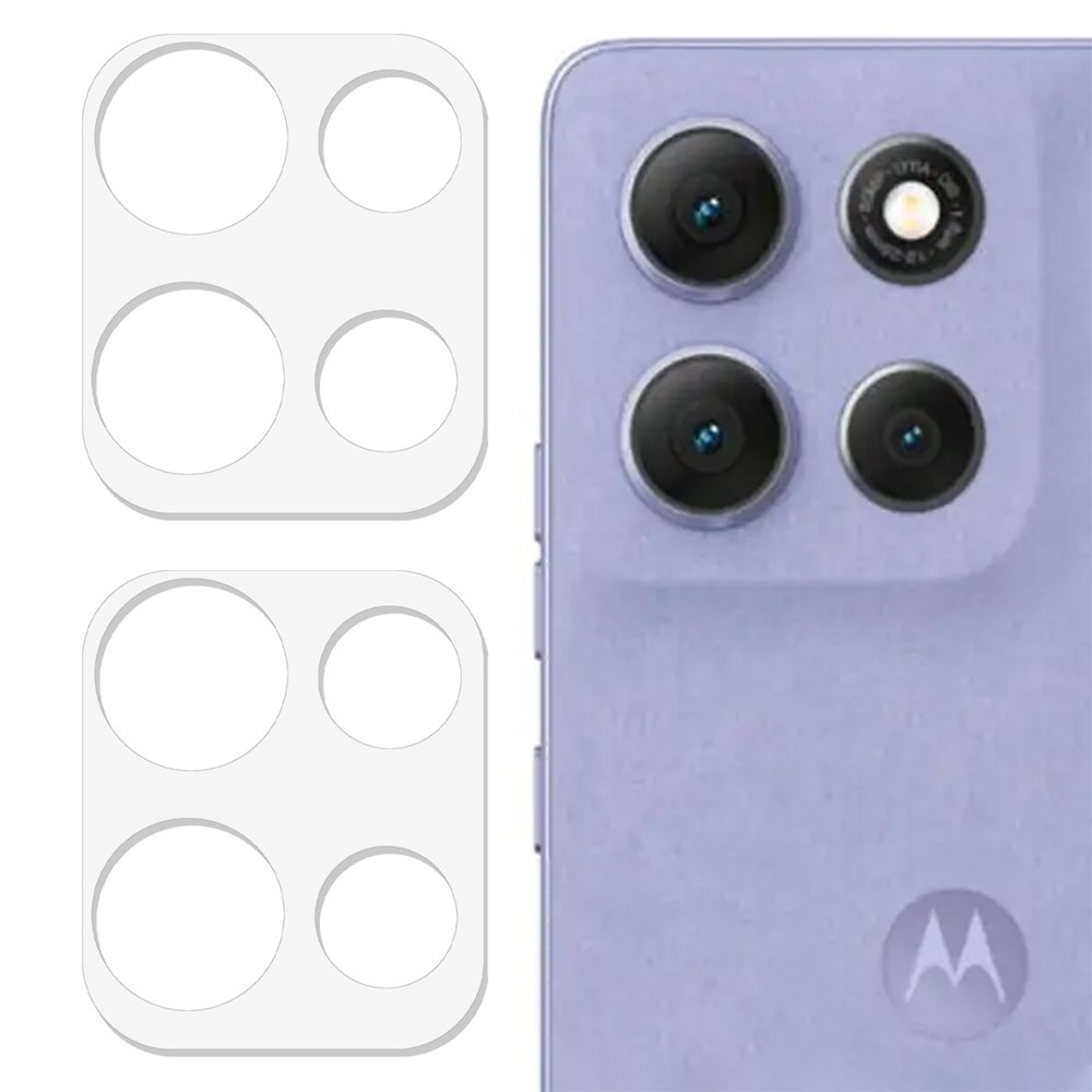 3D sklo šošovky fotoaparátu na Motorola Moto G86 5G/G86 Power 5G - 2ks