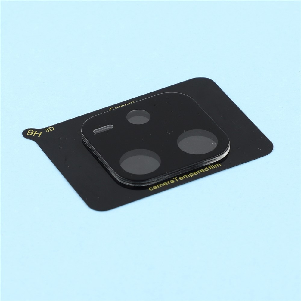 3D sklo šošovky fotoaparátu na Xiaomi Redmi Note 14 - čierne 2ks