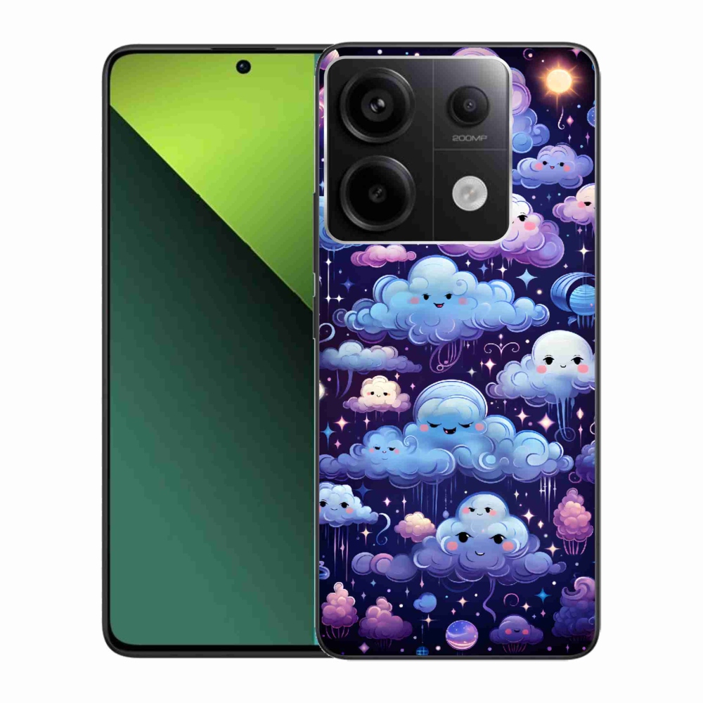 Gélový kryt mmCase na Xiaomi Redmi Note 13 Pro 5G/Poco X6 5G - mráčiky