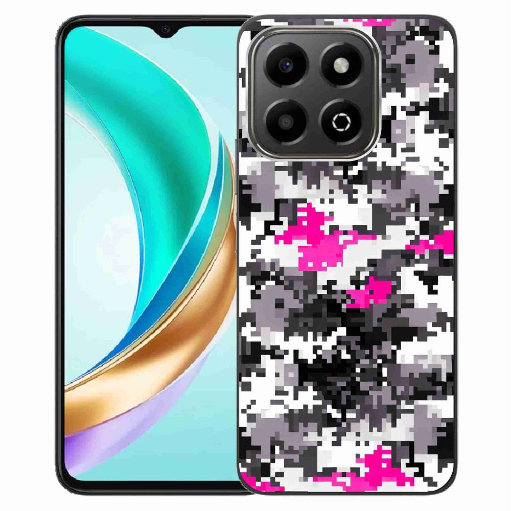 Gélový kryt mmCase na Honor X6b - maskáčový vzor 4