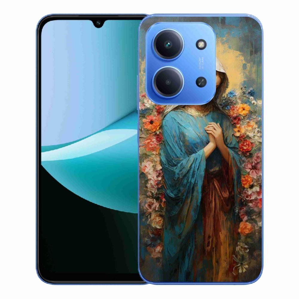Gélový kryt mmCase na Xiaomi Redmi 15C 4G/5G (173mm) - svätá žena