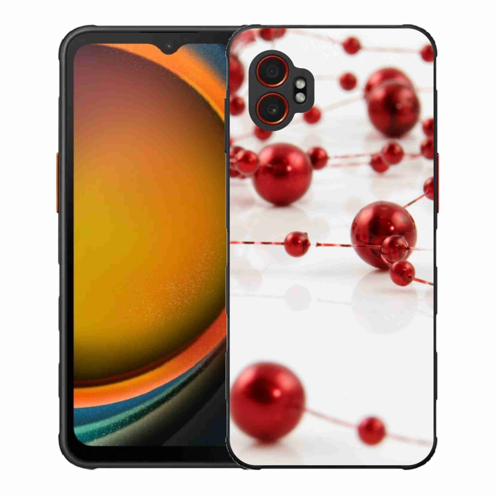 Gélový kryt mmCase na Samsung Galaxy Xcover 7 Pro - vianočná reťaz