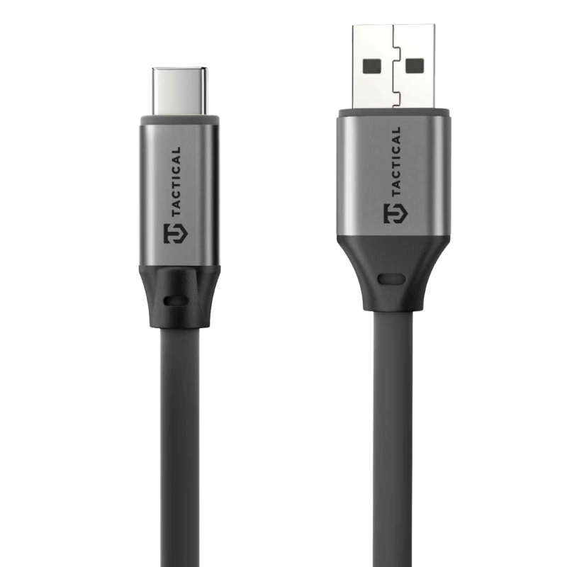 Tactical Fat Man 2.0 Cable USB-A/USB-C 1m Grey