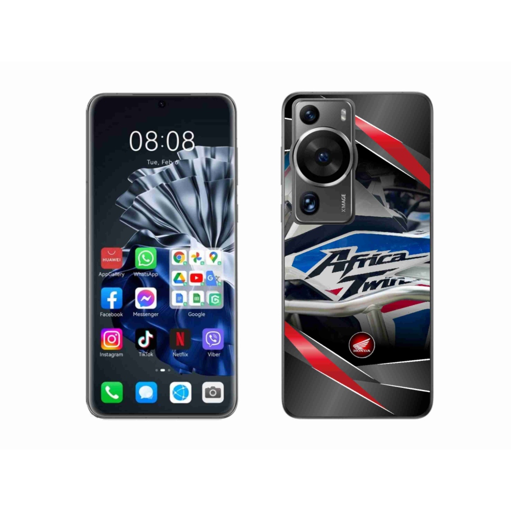 Gélový kryt mmCase na Huawei P60 Pro - motorka honda