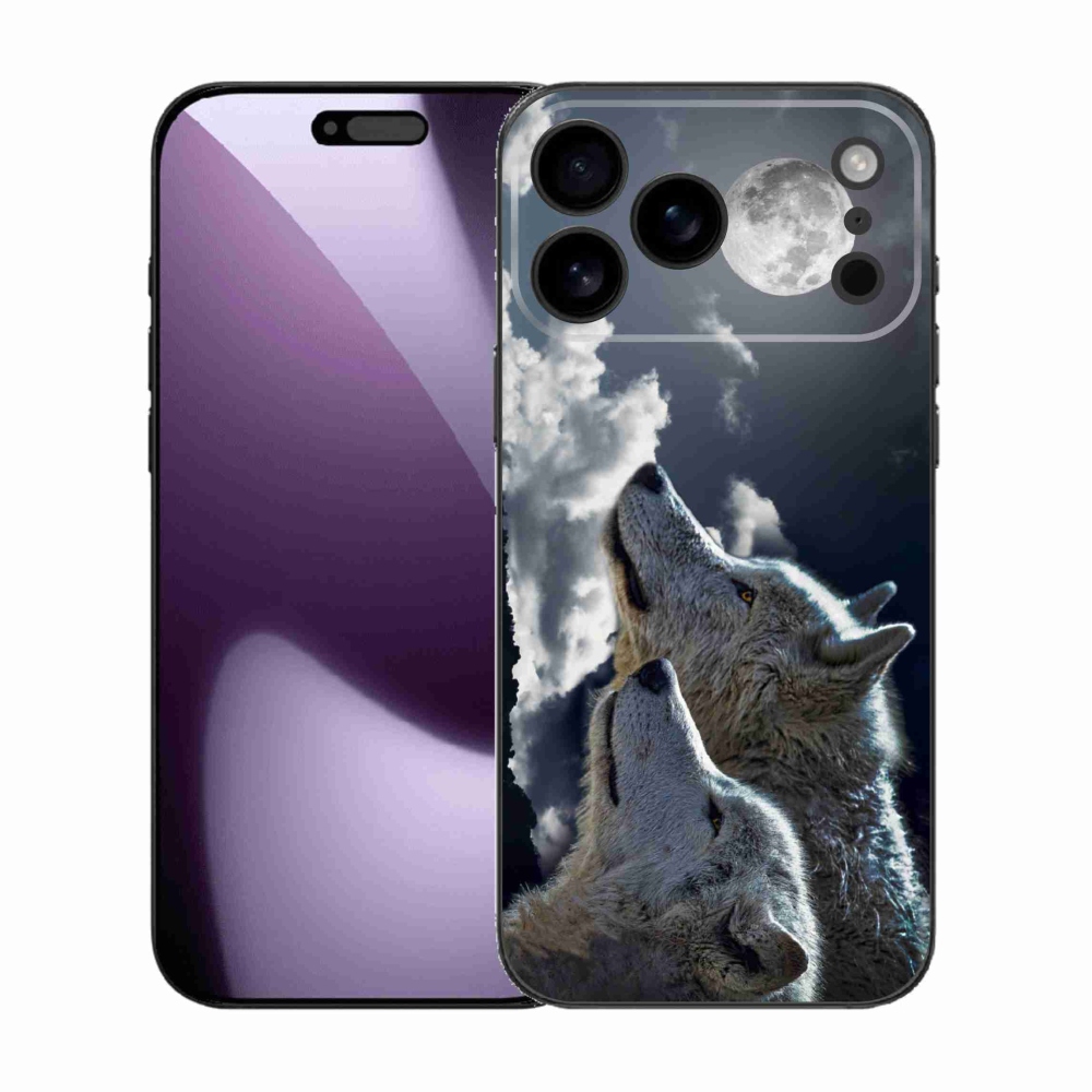 Gélový kryt mmCase na iPhone 17 Pro Max - vlci