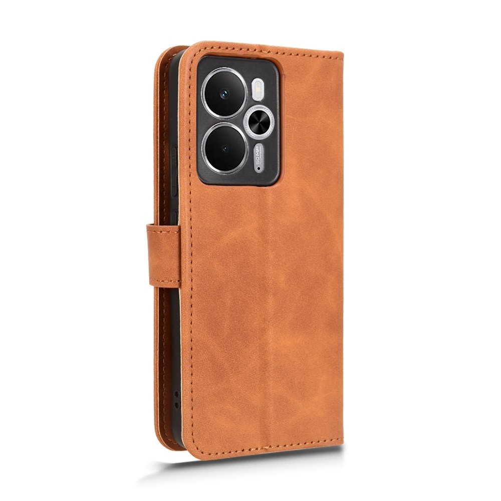 Feel knižkové puzdro na Realme 14 5G - hnedé