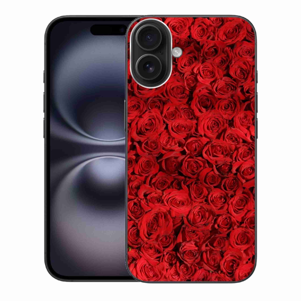 Gélový kryt mmCase na iPhone 16 Plus - ruža