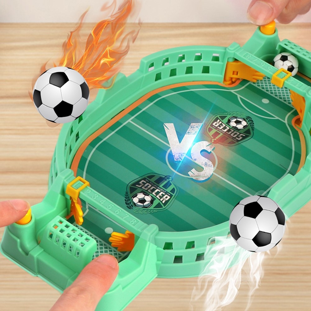 Stolové futbalové ihrisko pre dvoch hráčov - zelené