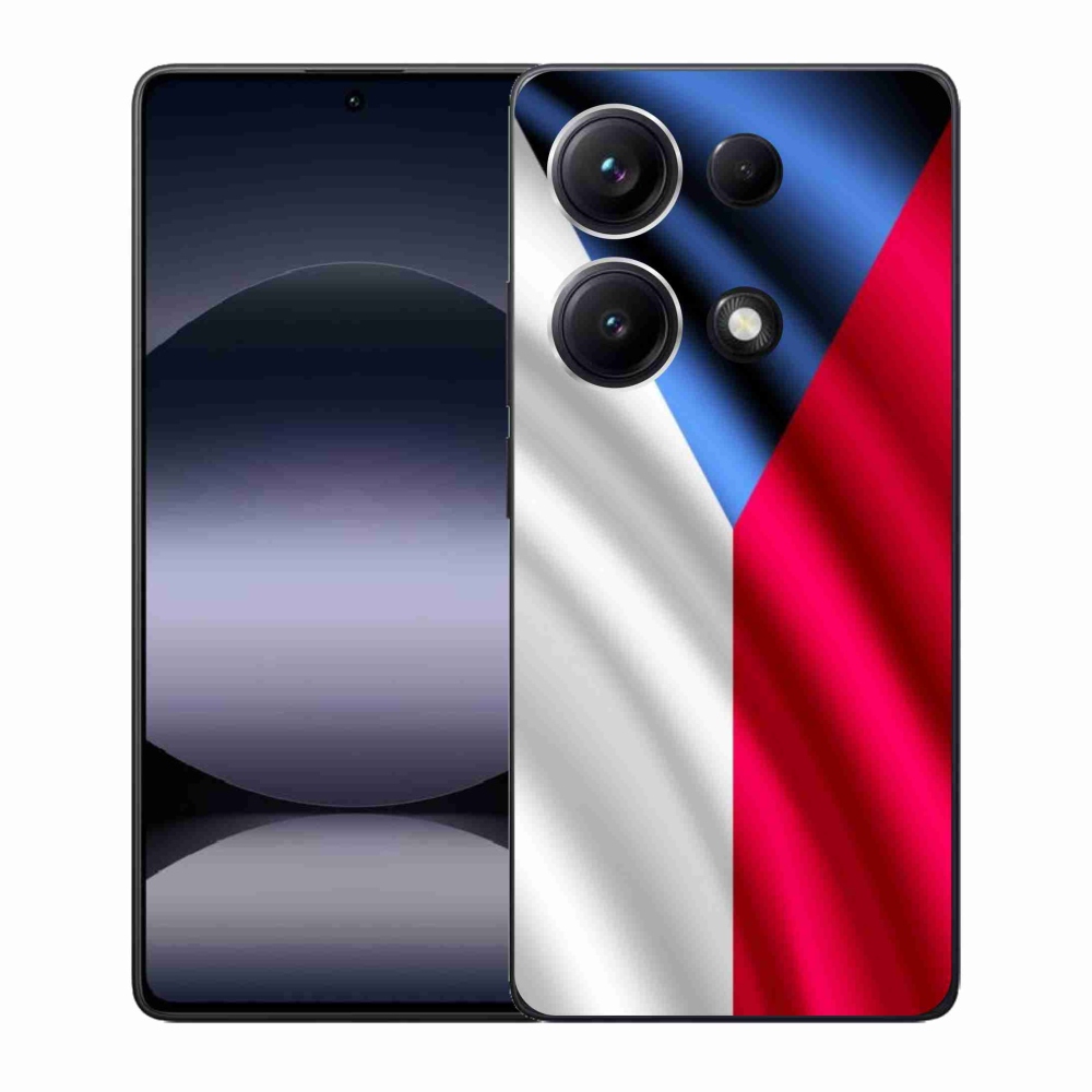 Gélový kryt mmCase na Xiaomi Redmi Note 14S - česká vlajka