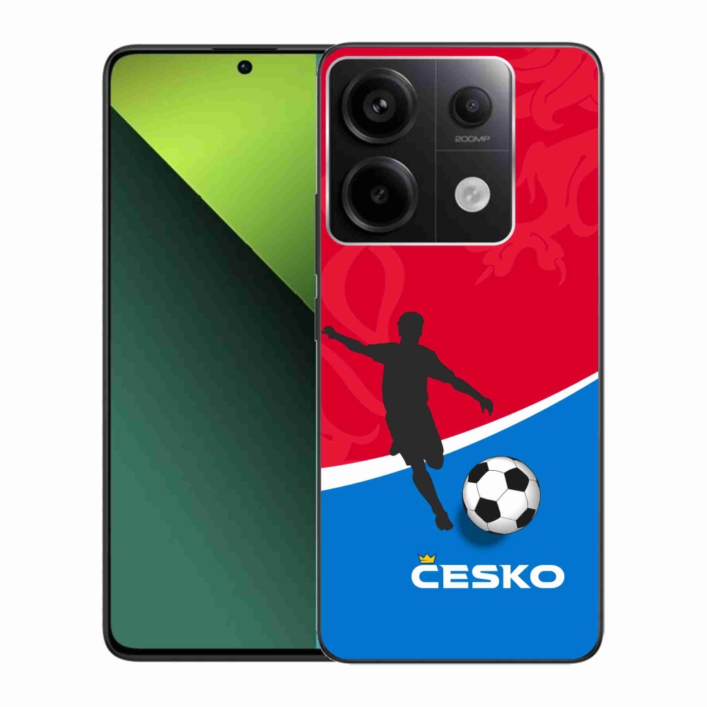 Gélový kryt mmCase na Xiaomi Redmi Note 13 Pro 5G/Poco X6 5G - futbal Česko