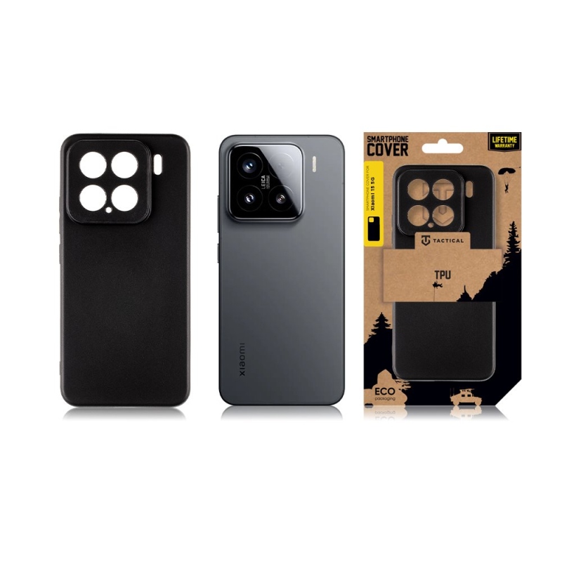 Tactical TPU Kryt pre Xiaomi 15 5G Black