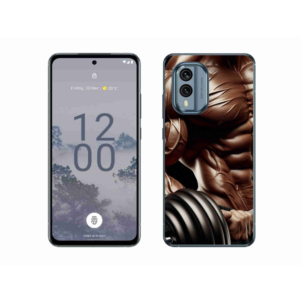 Gélový kryt mmCase na Nokia X30 5G - posilňovanie 4