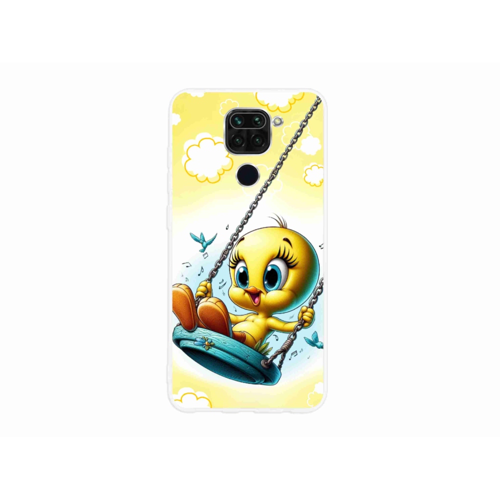 Gélový kryt mmCase na Xiaomi Redmi Note 9 - tweety