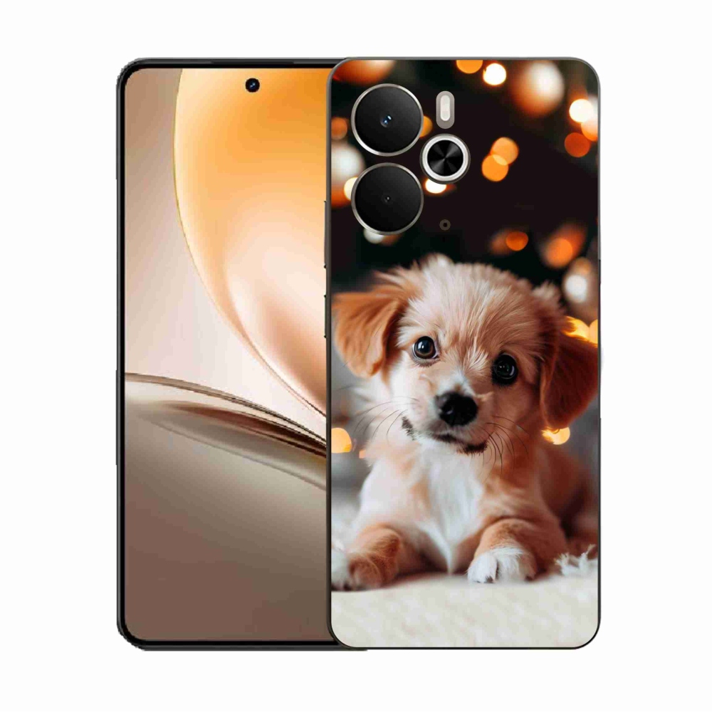 Gélový kryt mmCase na Realme 14 5G - šteniatko