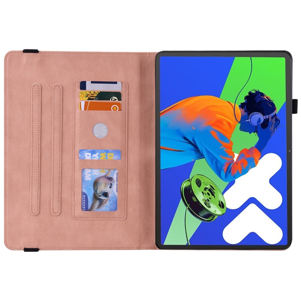 Butterfly zatváracie púzdro na tablet Lenovo Idea Tab Pro 12.7 - ružové