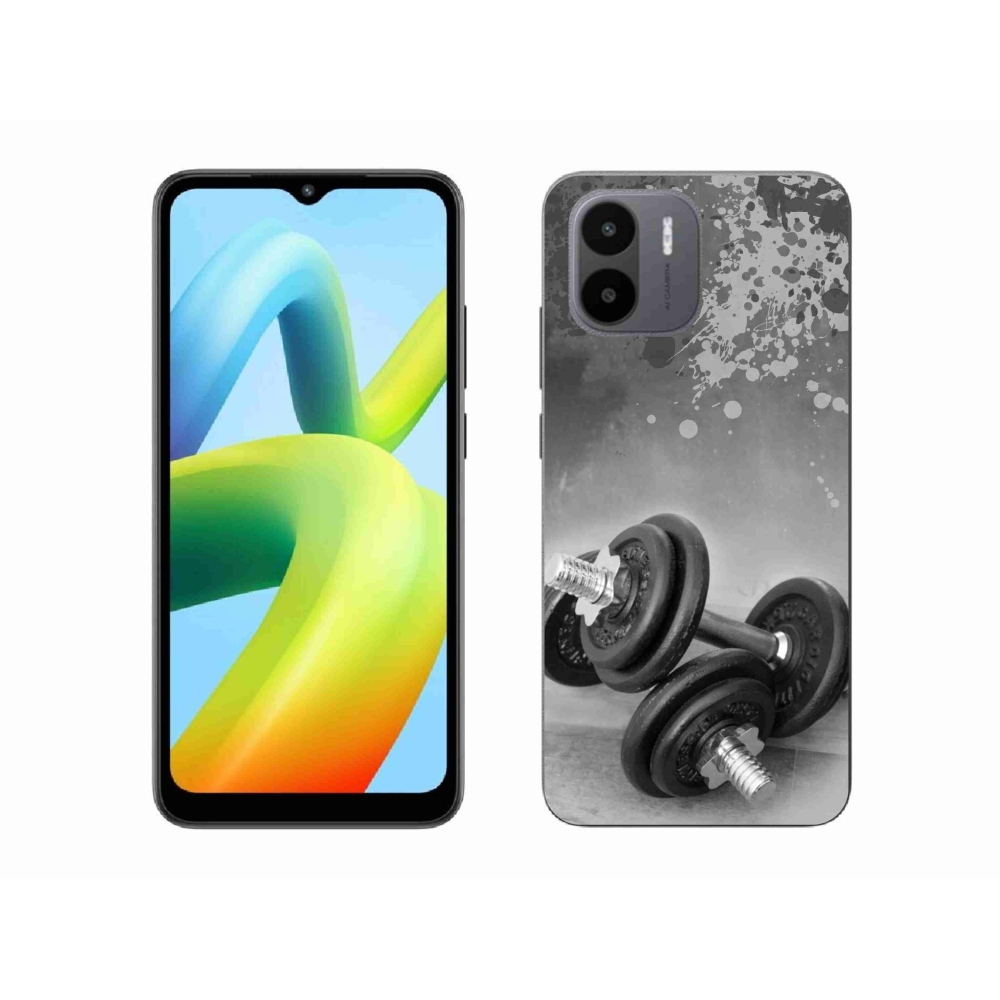 Gélový kryt mmCase na Xiaomi Redmi A1 - činky 1