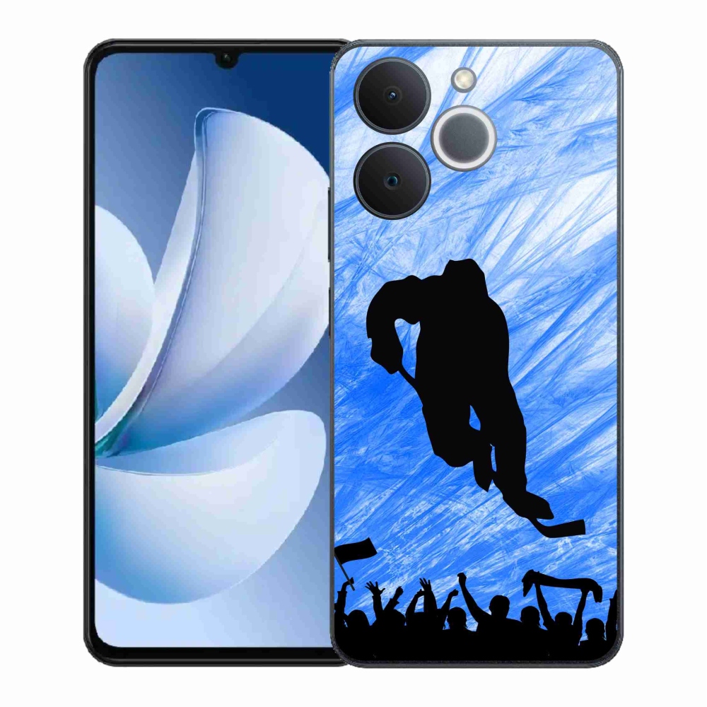 Gélový kryt mmCase na Realme Note 70T - hokejový hráč