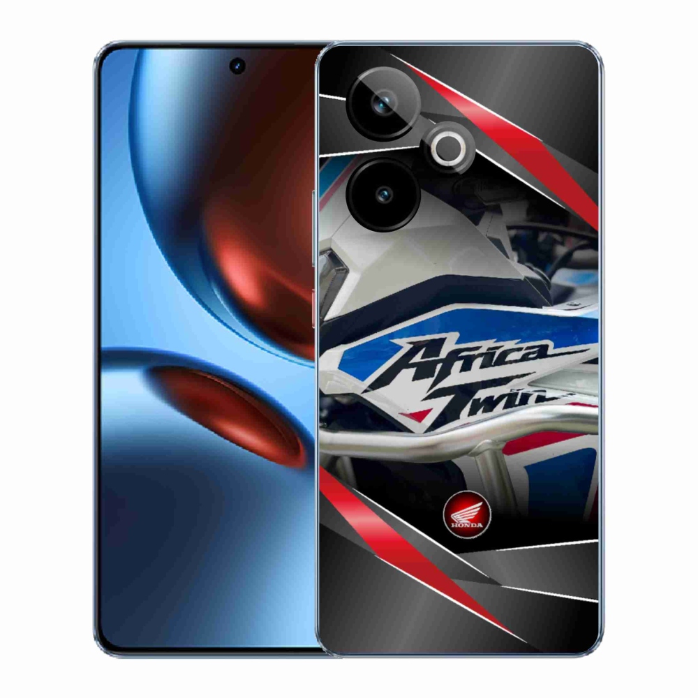 Gélový kryt mmCase na Realme GT 7 5G/GT 7T 5G - motorka honda