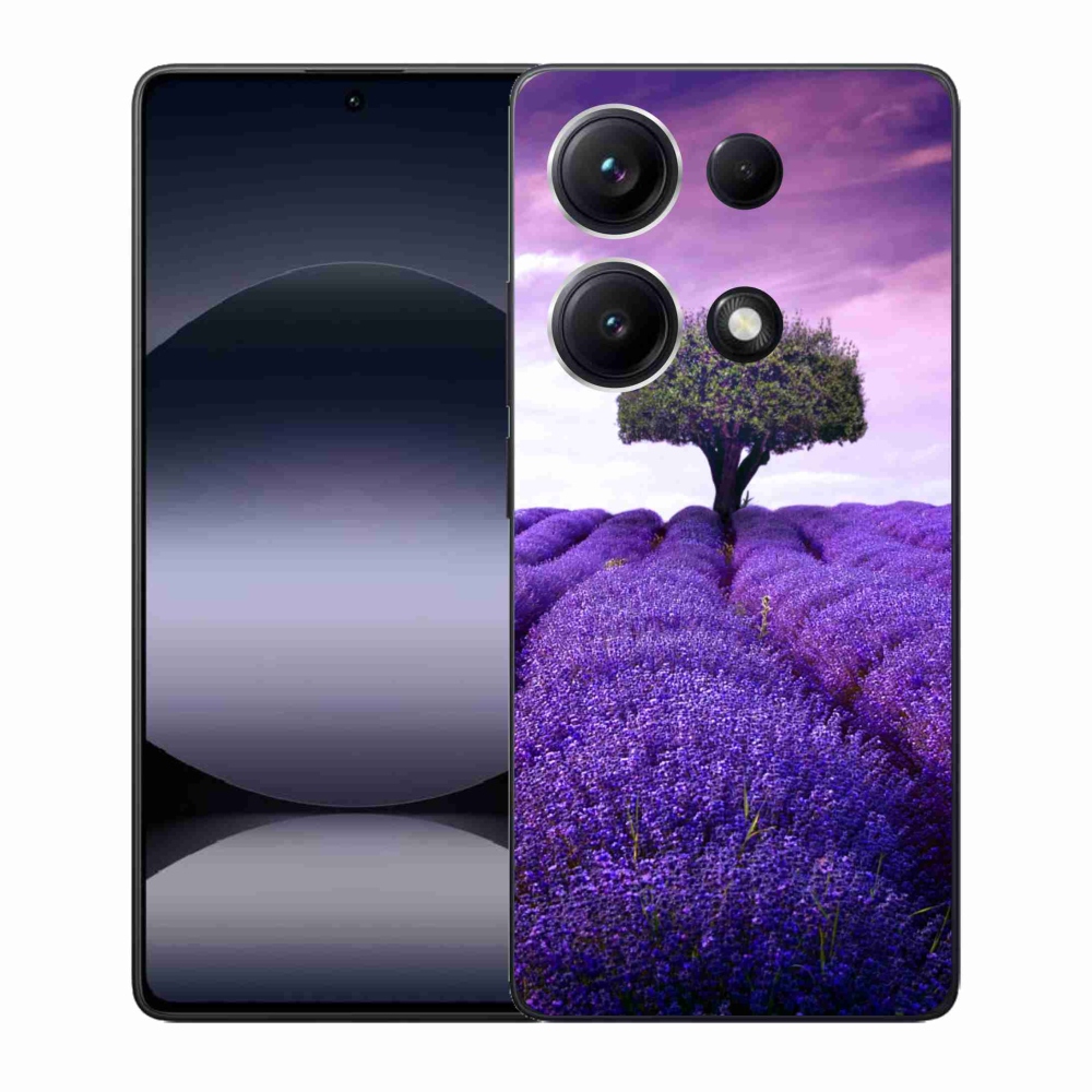 Gélový kryt mmCase na Xiaomi Redmi Note 14S - levanduľová lúka