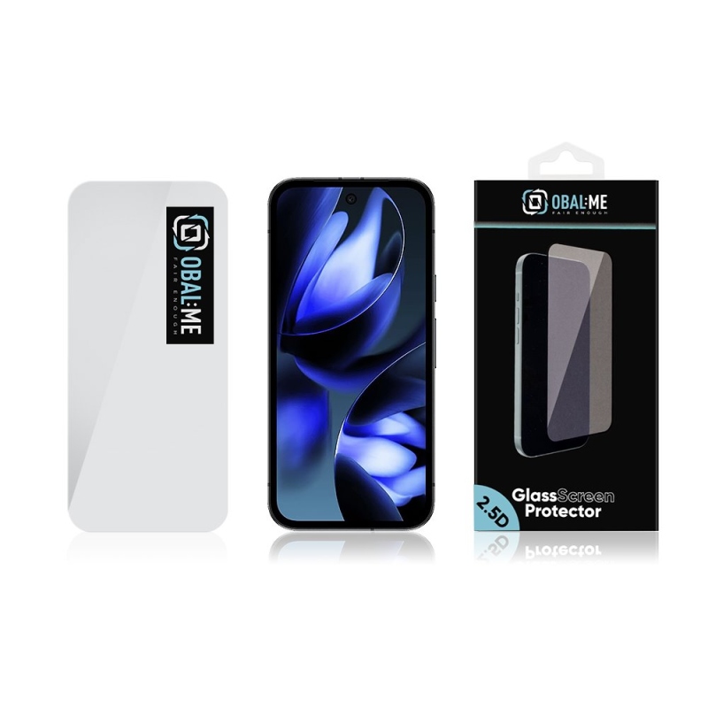 OBAL:ME 2.5D Tvrdené Sklo pre Google Pixel 9a Clear