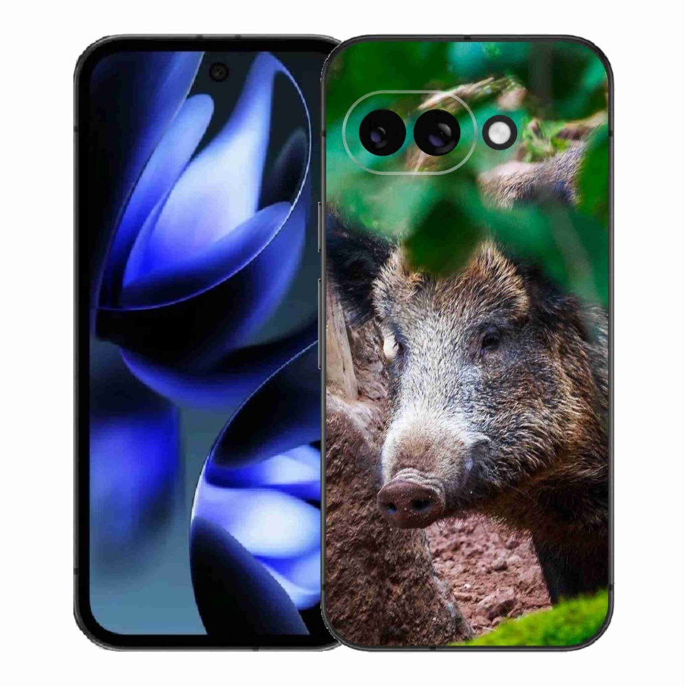 Gélový kryt mmCase na Google Pixel 9a - divoké prasa