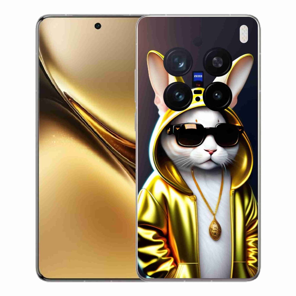 Gélový kryt mmCase na Vivo X200 Pro 5G - mačka boss