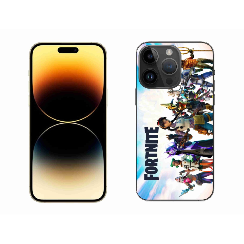 Gélový kryt mmCase na iPhone 14 Pro Max 6.7 - fortnite