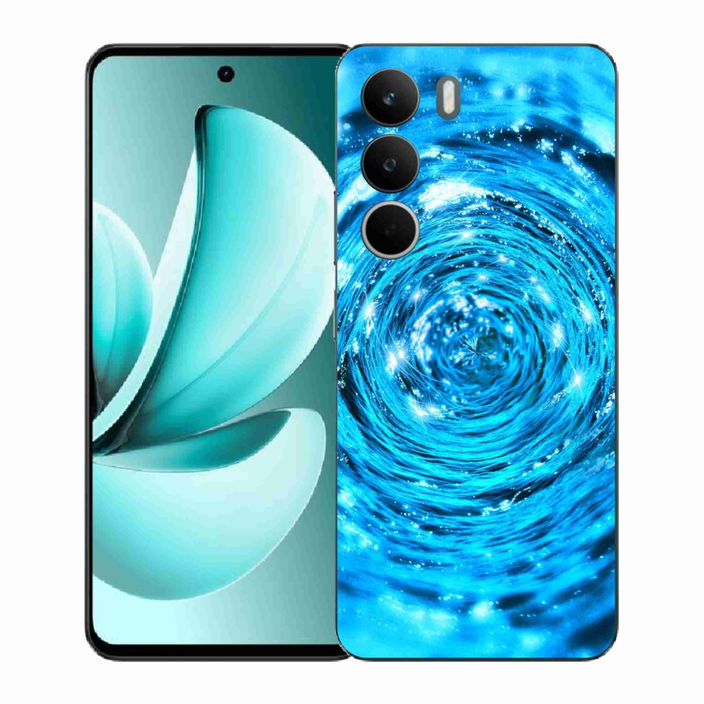 Gélový kryt mmCase na Realme C71 - vodný vír