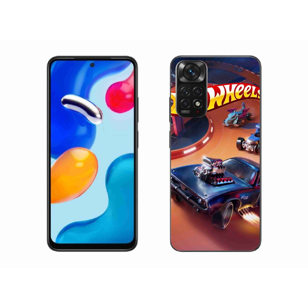 Gélový kryt mmCase na Xiaomi Redmi Note 11 4G - hot wheels