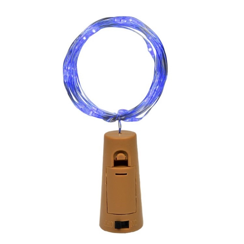 Moderná LED dekorácia do domácnosti - modrá