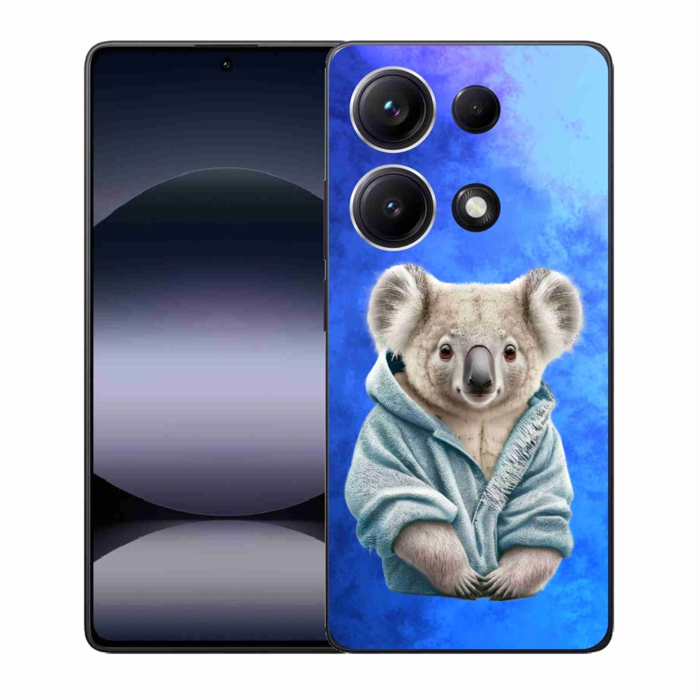 Gélový kryt mmCase na Xiaomi Redmi Note 14S - koala vo svetri