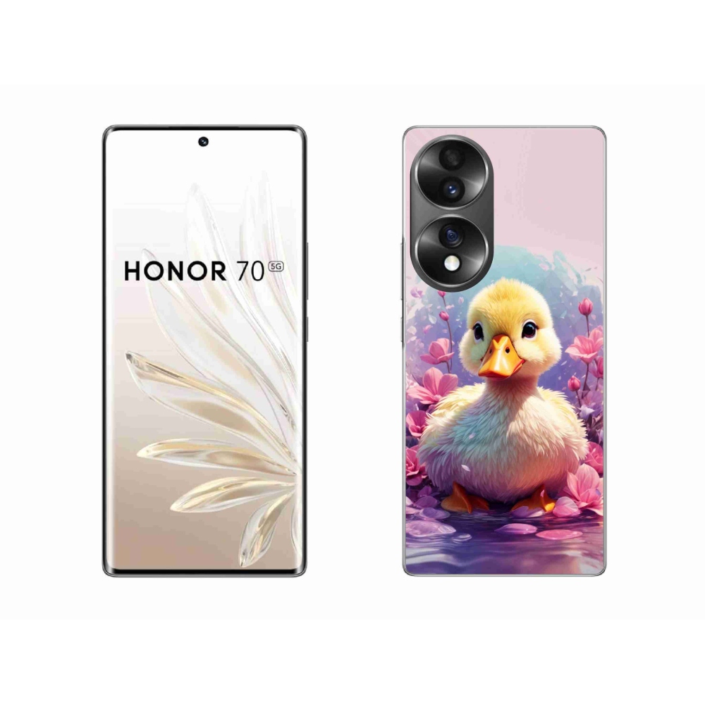 Gélový kryt mmCase na Honor 70 - kačička