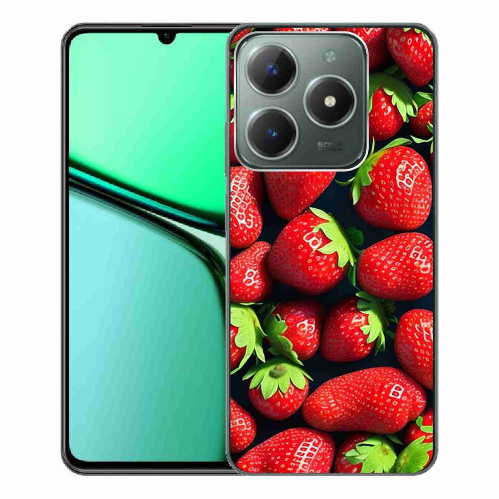 Gélový kryt mmCase na Realme C61 - jahody