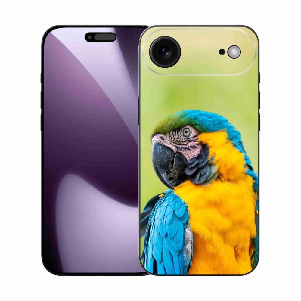 Gélový kryt mmCase na iPhone 17 Air - papagáj ara 2