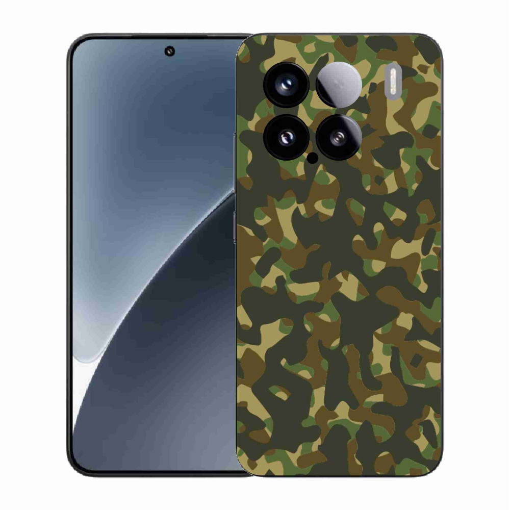 Gélový kryt mmCase na Xiaomi 15 - maskáčový vzor 1