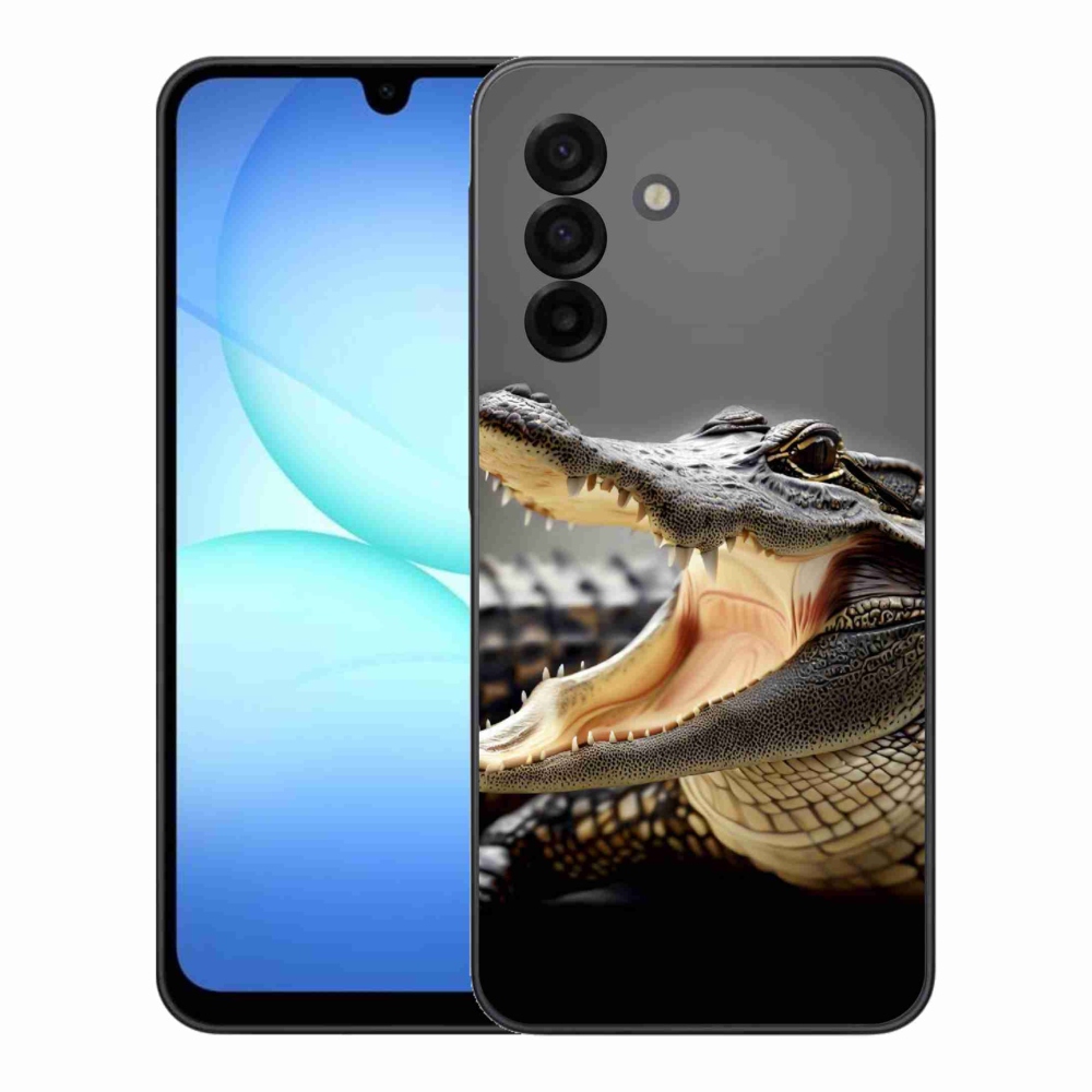Gélový kryt mmCase na Samsung Galaxy A17 4G/5G - krokodíl